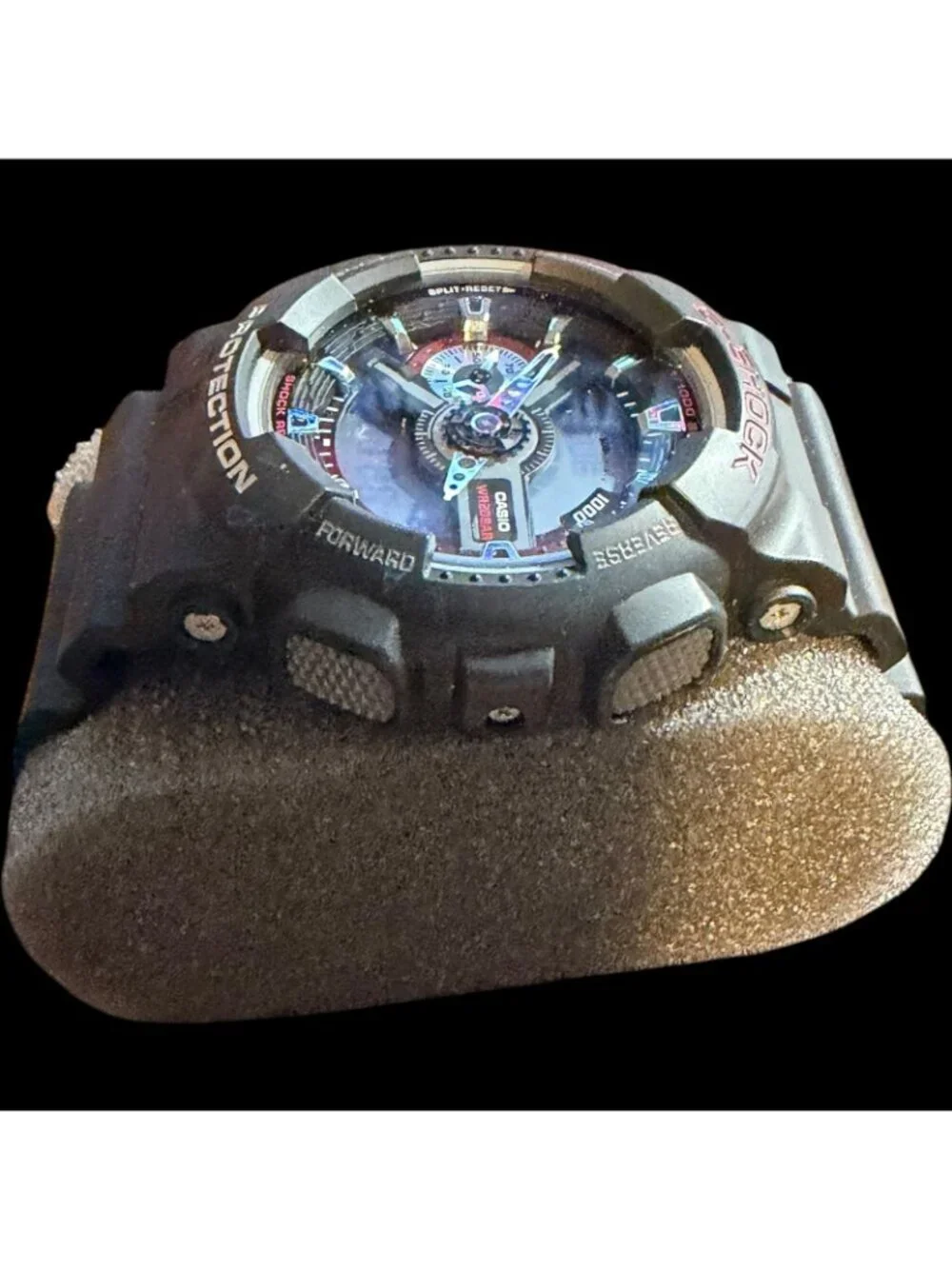 Casio G-Shock GA-110 Shock Resist 200M WR Black Ana-Digi Men's Watch (5146)